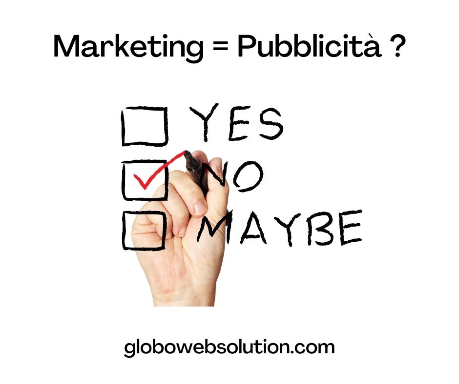 marketing vs pubblicità